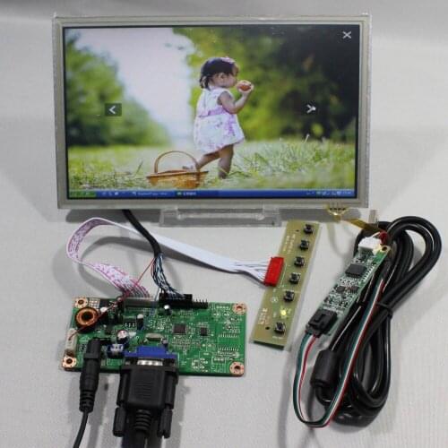 VGA LCD controller board RT2270 8.9inch HSD089IFW1 1024 600 lcd Touch screen