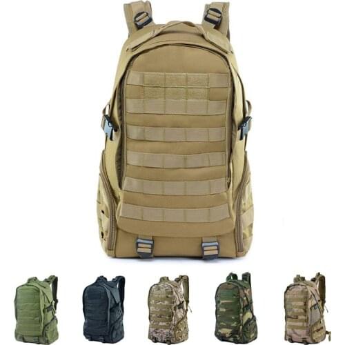 27L Waterproof Molle Military Army Backpack Tactical Bag Mens Travel Rucksack Nylon Climbing Bag Fishing Hiking Backpack