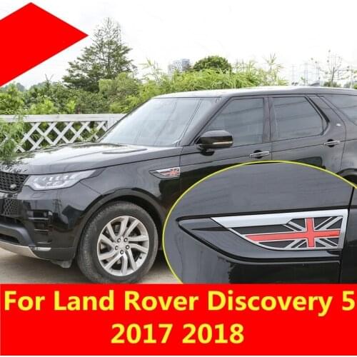 High quality sticker fender side air vent Exterior decoration Auto Accessories For Land Rover Discovery 5 2017 2018