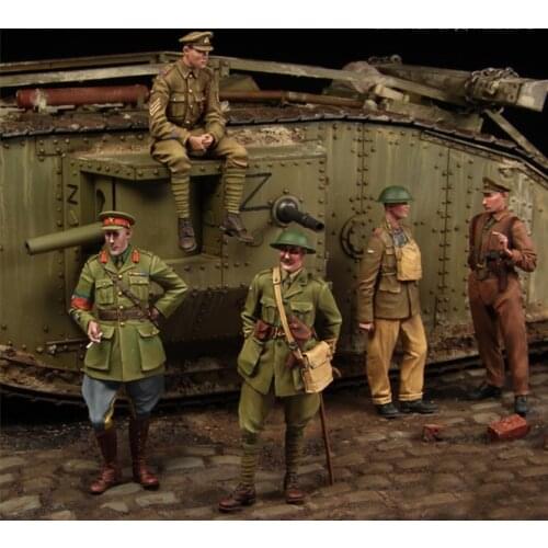 1/35 Resin Figure Model Kit Unassambled Unpainted 00S54