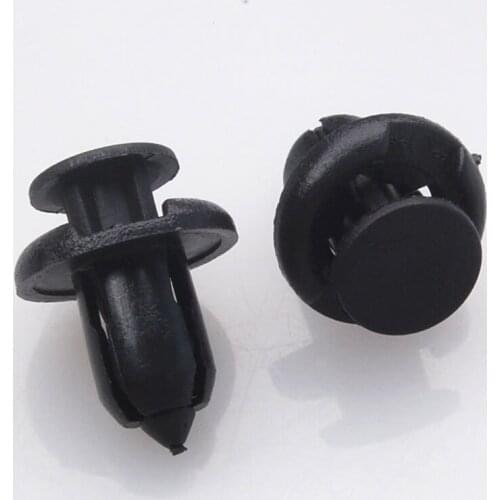 50pcs Nylon Bumper Clip Push Type Retainer 90657-SB0-003 For HONDA Civic Accord Odyssey MDX RDX TL RL TSX CR-V Element RSX Fit