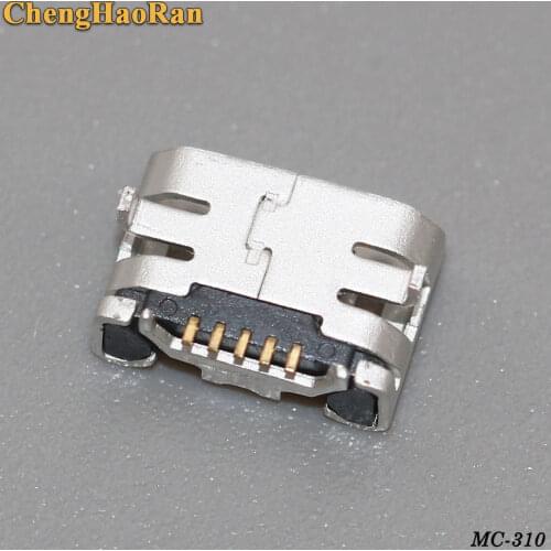 ChengHaoRan 100 pcs For Alcatel One Touch POP C9 Dual OT 7047 7047D Y11 K11 X1 X3 micro usb charging connector plug socket port