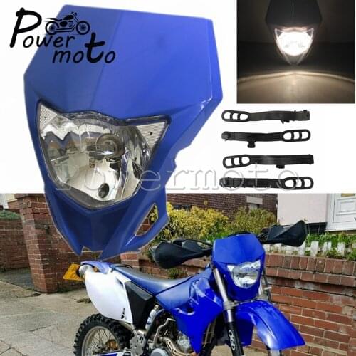 Motorcycle Headlight Dual Sport Enduro Motocross Supermoto Head Lamp For Yamaha YZ250X YZ250F YZ450F WR250F WR450F 2012-2016
