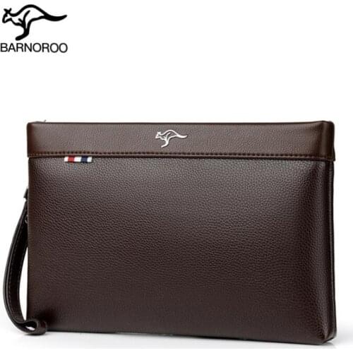 New mens Clutch handbags men bags large-capacity Zipper clutches envelopes soft lychee Man Wallet Phone Holder hand Bag
