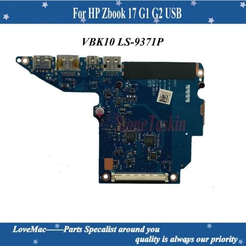 Original for HP Zbook 17 G1 G2 USB audio board VBK10 LS-9371P 100% tested