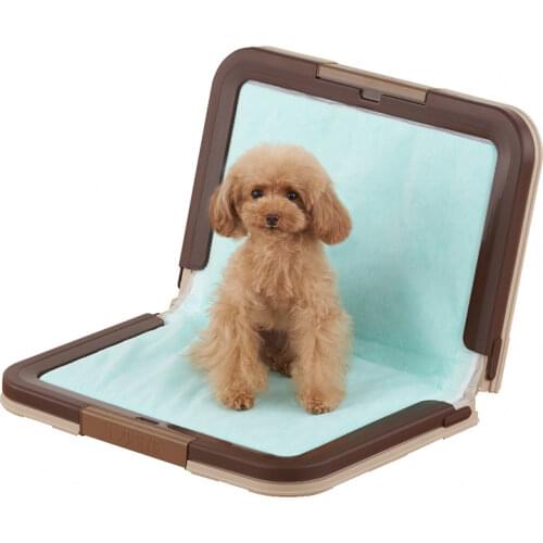 Portable Folding Dog Toilet Splash-proof Pet Urinal Can Be Tiled and Foldable Dog Training 635*470