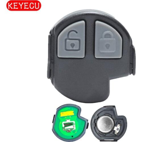 Keyecu Keyless Entry Remote Key Board 2 Button 433MHZ for Suzuki Swift (4Y-TS002) Fob