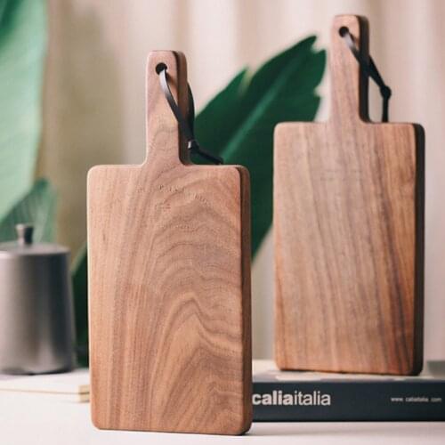 Cherry Wood Cutting Board Chopping Block Serving Plate Wooden Serving Tray Tableware For Baby