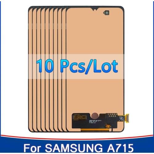 10PCS TFT incell For Samsung Galaxy A71 LCD Touch Digitizer Sensor Glass Assembly For Samsung A71 Display A715 A715F A715FD lcd