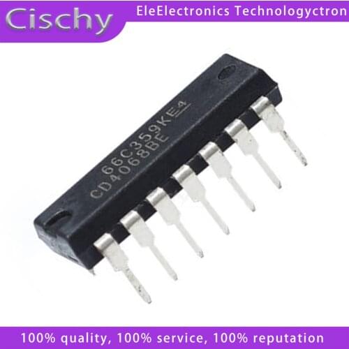 10pcs CD4068BE DIP-14 CD4068 DIP14 4068BE DIP