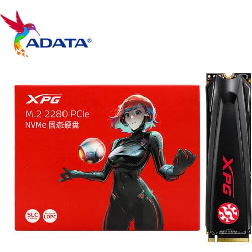 ADATA 1TB SSD 512GB 256GB Internal Solid State Disk M.2 2280 PCle NVMe TLC Hard Drive XPG SX6000 Lite PCIe Gen3x4 For PC