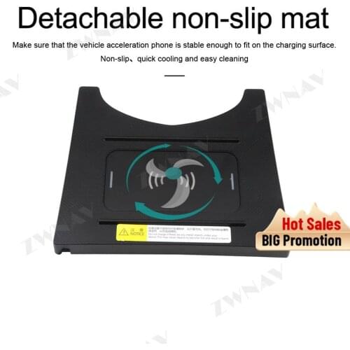 QI Car Intelligent wireless charger for Honda VEZEL/XR-V 2015-2018 Intelligent Infrared Fast Wireless Charging Car Phone Holder