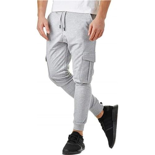 Men Pants New Fashion Men Jogger Pants Fitness Bodybuilding Gyms Pants Runners Clothing Autumn Sweatpants Size 3XL Mid