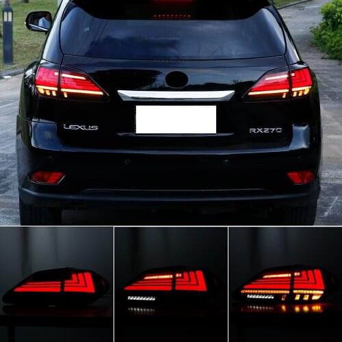 For Lexus RX350 RX330 RX270 RX450h 2009 2010 2011 2012 2013 2014 2015 Tail Lights Led Fog Lights DRL Car Tail Lamp