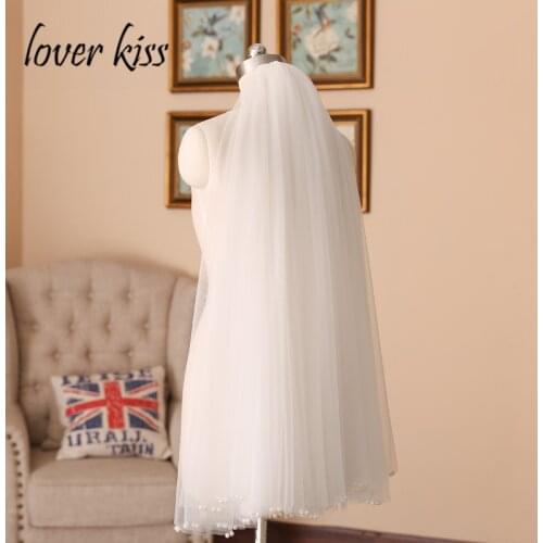 Lover Kiss Wedding Long Veils