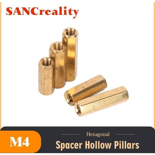M4 * 5 to 60 mm Hexagon Double pass copper pillars stud nut Main circuit board Isolation column screw Hollow 40/45/50/55/60