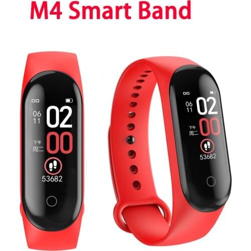 M4 Smart Band Sport Smart Watch Men Woman Blood Pressure Heart Rate Monitor Fitness Bracelet For Android IOS Smart Wristbands
