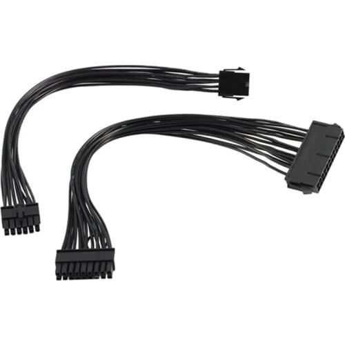 Motherboard Power Conversion Cable 24Pin to 18Pin, 8Pin to 12Pin, Support ATX Power Supply, Suitable for HP Z440 Z640