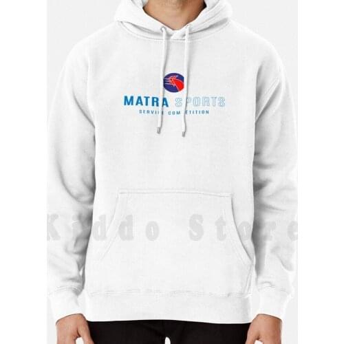 Matra Sports Service Competition Logo 1973 hoodie long sleeve Matra Sports Cars Matra Le Mans Le Mans Henri