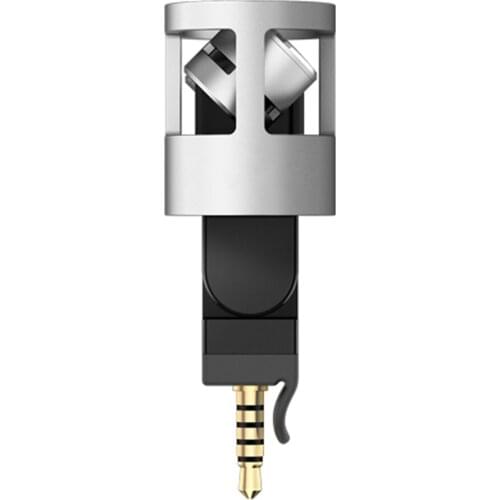 Mini Recording Microphone Phone Studio Interview Microphone for Universal Smartphones