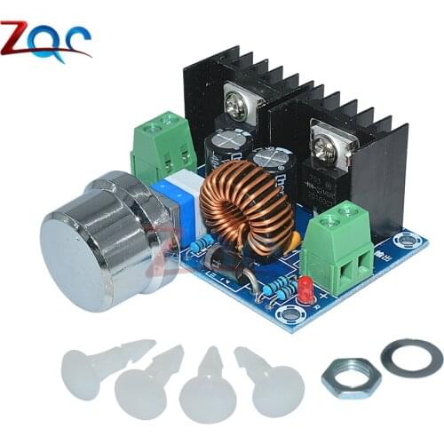 XH-M401 DC-DC Step Down Buck Converter Power Supply Module XL4016E1 PWM Adjustable 4 -40V to 1.25 -36V Voltage Regulator 8A 200W