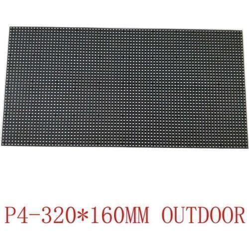 Outdoor led display module p4 HUB75 320*160mm advertising gate head shopping mall stadium airport