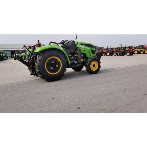 Micro Greenhouse Orchard Machine 50HP Agricultural Tractors Good Garden Wheeled Tractors