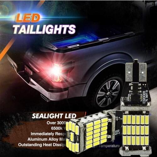 LED Taillights 2 PCS/Pack Replacement Lamp Holder For Car Brake Light