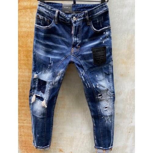 Vintage streetwear classic,Authentic,DSQUARED2,Retro,Italian brand ,Women/Men Jeans,locomotive,Jogging jeans,DSQT121