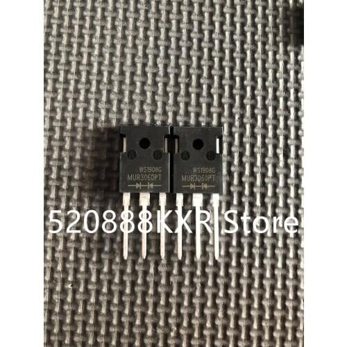 10-50pcs/lot MUR3060PT MUR3060 30A 600V TO-247 High performance fast recovery rectifier diode welding machine TO-3P
