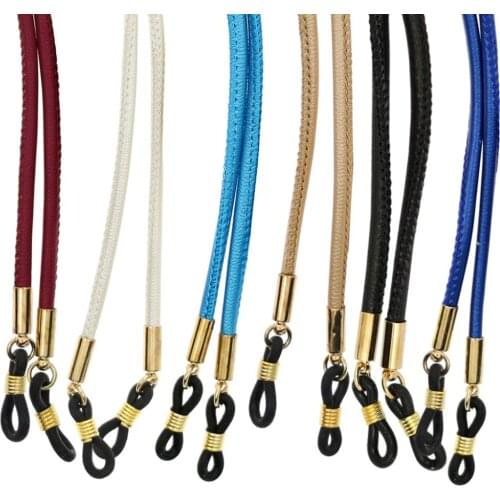 10pcs/lot 4mm Eyeglass sunglasses shiny PU chain neck string rope cord retainer strap eyewear lanyard holder wholesale