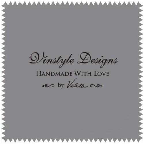 Custom Logo 500 pcs 8*8cm Grey Jewelry Polishing Cloth Printed Black Logo With Each OPP Packing Ship via Fast Express Shipping