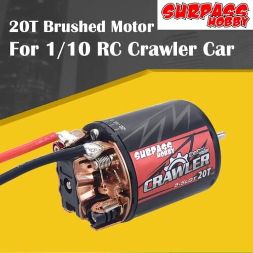 540 11T 13T 16T 20T Brushed Motor Waterproof 5-Slot for WLtoys Tamiya Redcat Kyosho TRAXXAS 1/10 RC Crawler Car