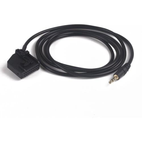 AUX Input Adapter Cable 3.5mm Jack MP3 for Benz Mercedes CLK SL SLK w168 w202 w203 w208 w209 w211 w461 w463 w164 R170