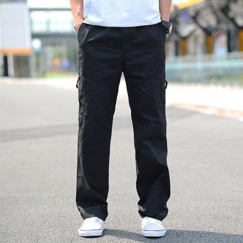Harem Pants Plus Size 6XL Mens Cargo Pants Loose Wide Leg Military Tactical Trousers Male High Quality Casual Streetwear 6XL