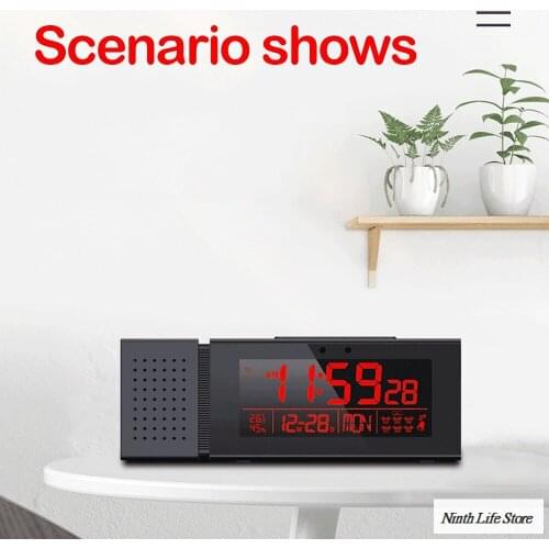Hot sale LED Digital Alarm Clock Backlight Snooze Mute Calendar Desktop Electronic Backlight Table clocks Desktop Clock
