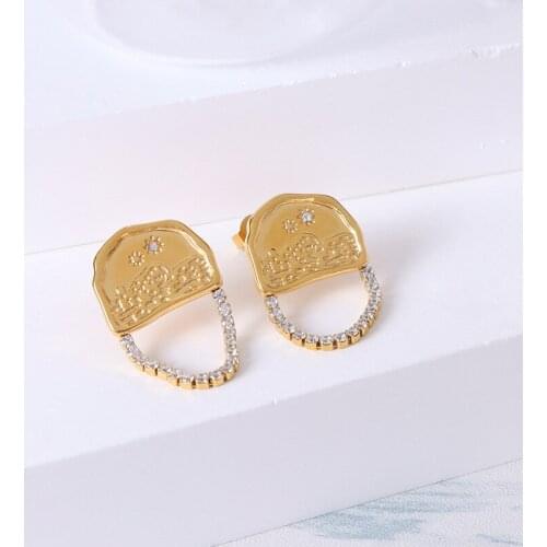 DancyFairy Women's Gold Earrings