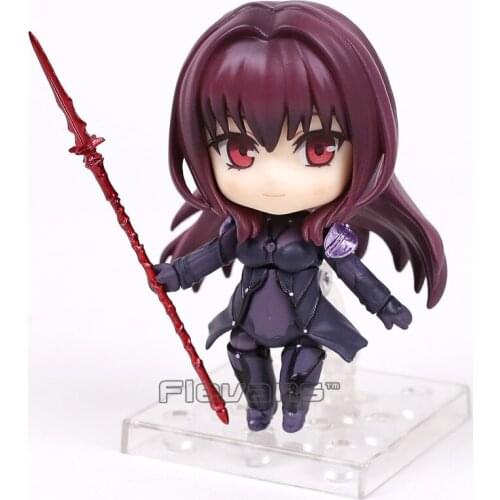 Fate Grand Order Lancer Scathach 743 PVC Action Figure Collectible Model Toy Doll 10cm