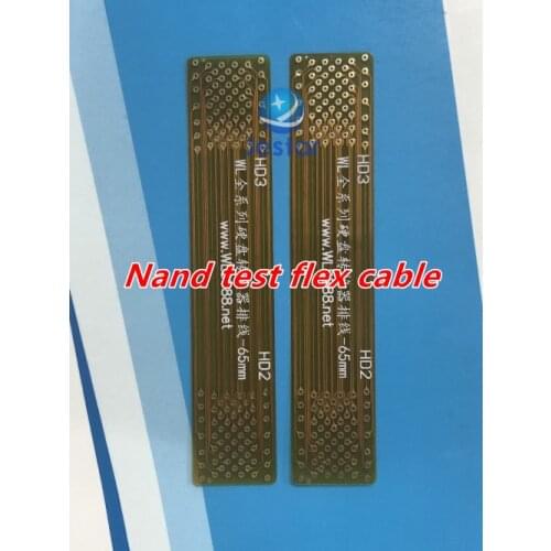 5pcs/lot Long ribbon cable flex for iphone 4s 5 5s 6 6plus for ipad 3 4 5 6 air1 Air2 mini HDD Nand memory testing repairing
