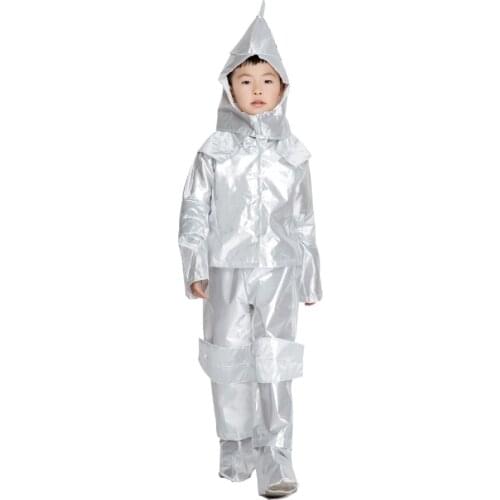 2019 Halloween Costumes for Kids Anime Role Play Costume Wizard Of Oz 75th Anniversary Edition Child Tin Man Cosplay Costume