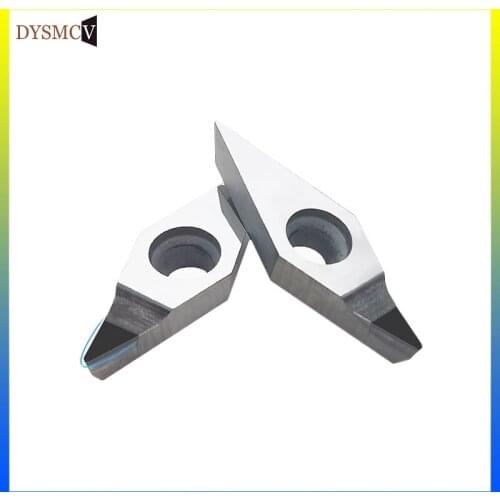2pc VBMT110304 VCGT110301 VBGT110302 VCMT110308 PCD CBN CNC Turning Lathe Blade Tool for SVJCR Holder