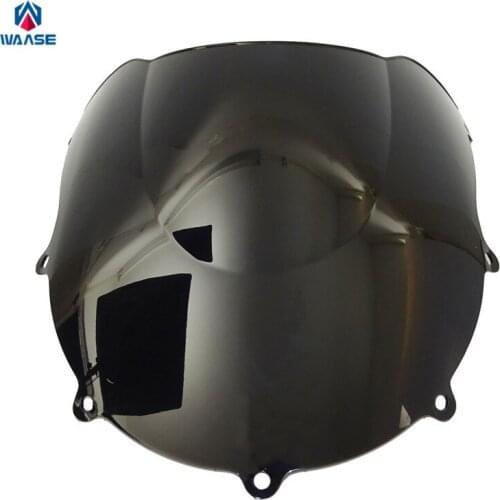 Waase Motorcycle Double Bubble Windscreen Windshield Shield Screen For Suzuki GSXR600 GSXR750 GSXR 600 750 1996 1997 1998 1999