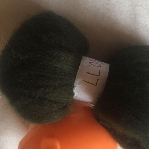 WFPFBEC 70s Australia COMBED 100% WOOL fiber merino diy wool for neddles felting wool roving 50g 100g 200g 300g 500g 1000g NO.77