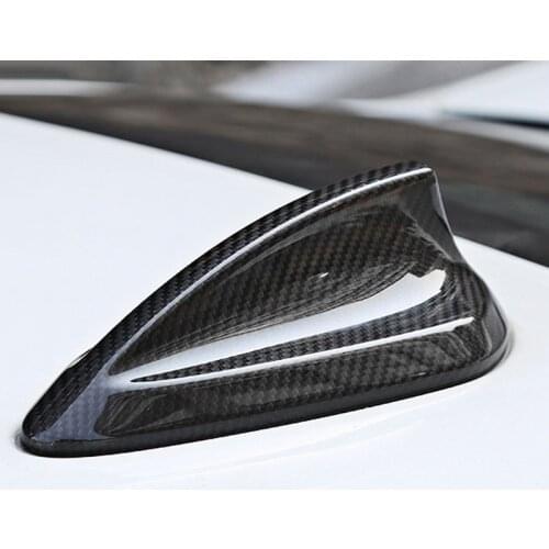 Carbon Fiber Rear Antenna Shark Fin Cover Trim Fit for BMW F34 F22 F23 F87 F30 F35 F80 F82 G11 G12 G30 F32 F33 F36 2018 2019