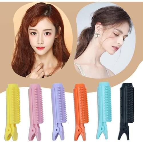 2pcs Hair Root Volume Clip Natural Fluffy Hair Clip Sleeping No Heat Plastic Hair Curler Twist Hair Styling Diy Tool