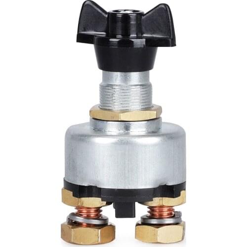 200A Lucas SSB106 Style Car Auto RV Fixed Handle Key Battery Kill Cut Off Isolator Rotary Switch 12v/24v