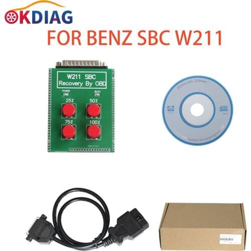 2021 W211 R230 ABS/SBC Tool Repair Code C249F For Mercedes for Benz Obd SBC Reset Tool OBD2 Reocvery Tool For Benz SBC Repair