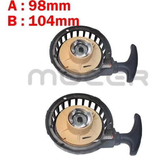 Aluminum Alloy Pull starte For 47cc 49cc 2 Stroke Engine ATV Quad Go Kart Dirt Pocket Mini Bike Motorcycle Parts