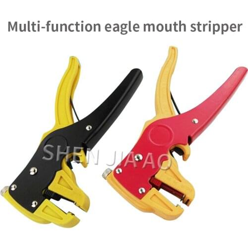Multi-function stripper cable wire stripper automatic Wrie tripping wire cutter pliers electrician pliers 1pc
