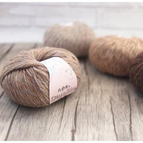 Free shipping 50g/ball Luxury Quality Mohair Yarns Fancy Thick Hand Knitting For Yarn Colorful Knit